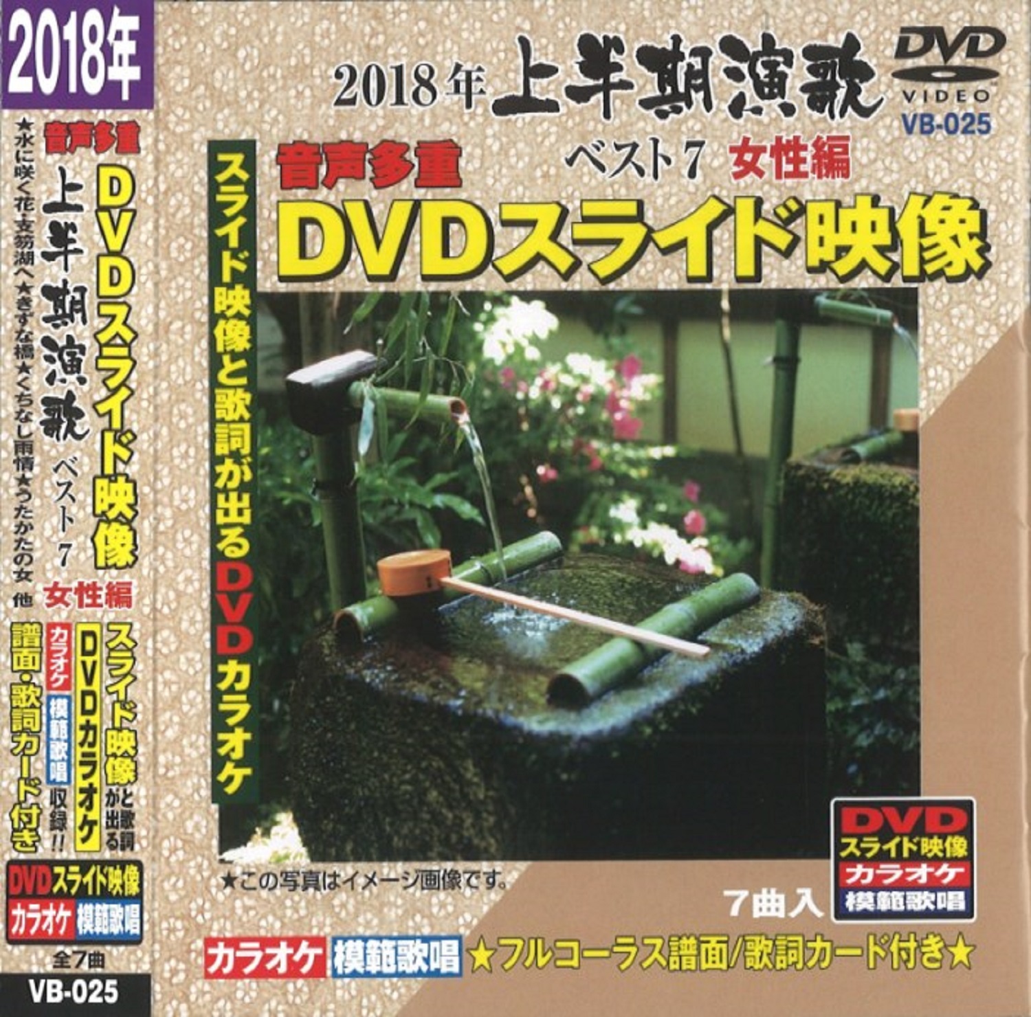 音声多重 演歌レッスンDVD スライド映像 VB-025 | Produced by tokyo music industry Co.,LTD.